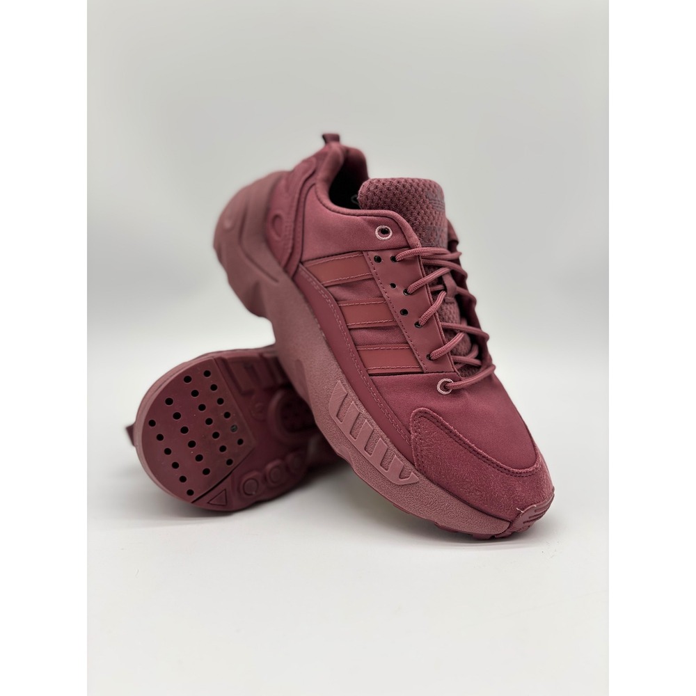 Adidas Ozelia Shadow Maroon Burgundy Chunky Sneakers GZ6708 Womens 6